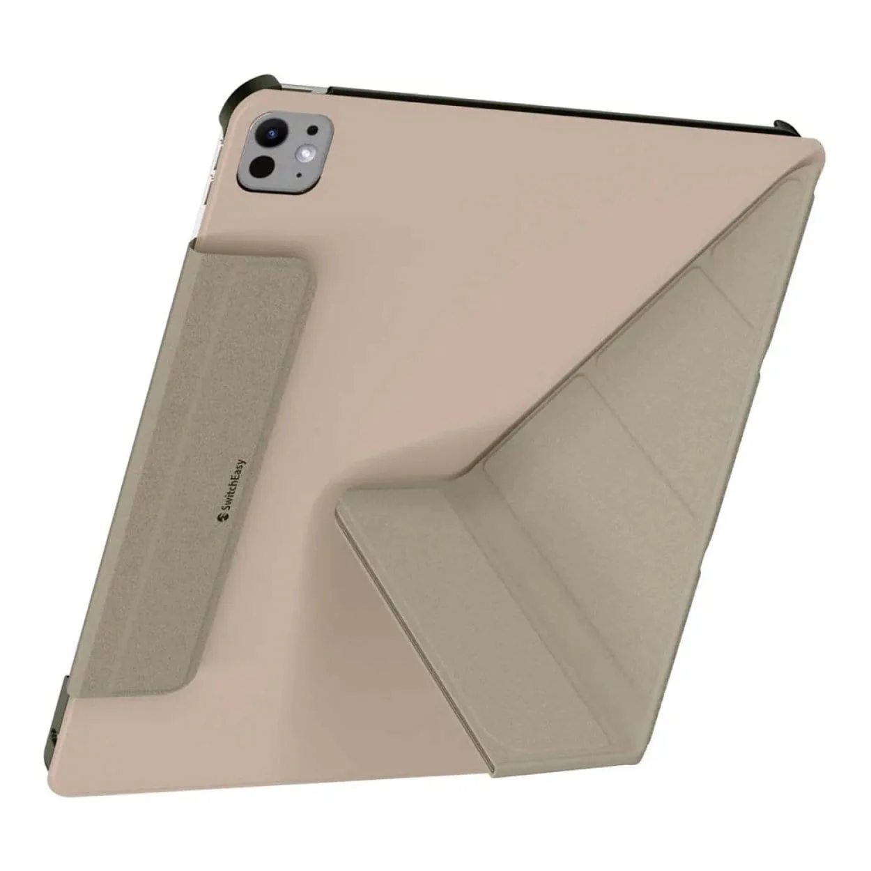 SwitchEasy Origami 13-inch Folio Tablet Case for iPad Pro - Pink Sand SPD249093PS24 - Image 4