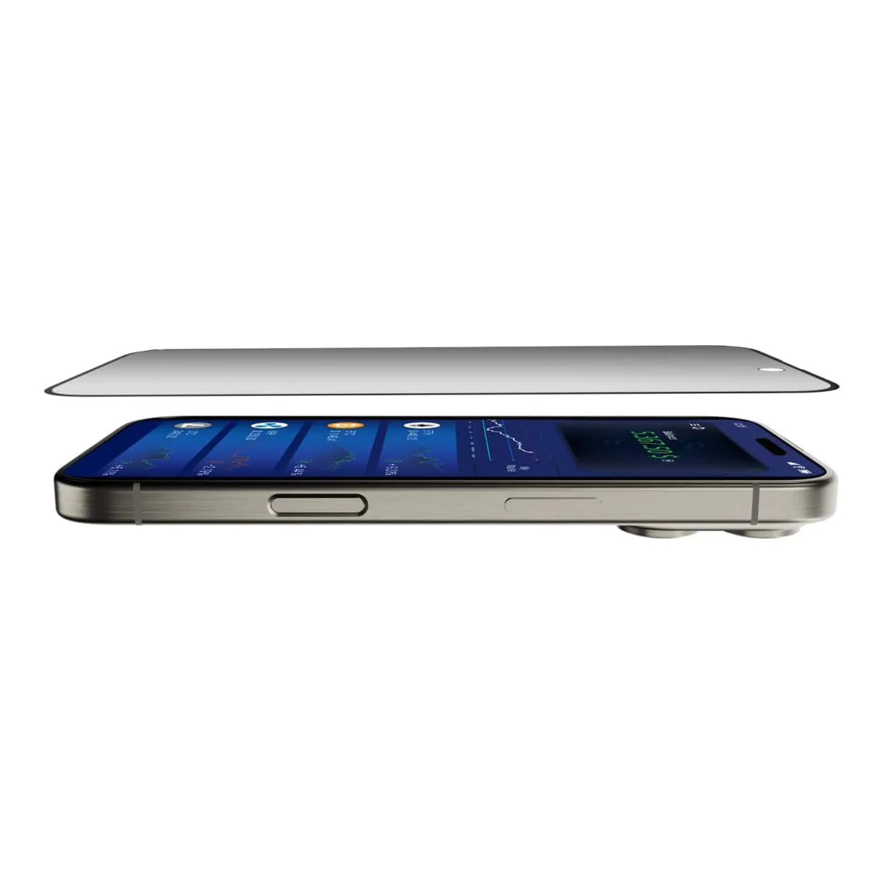 SwitchEasy Privacy Screen Protector for iPhone 16 Pro Max - Clear SPH67P053TR24 - Image 3