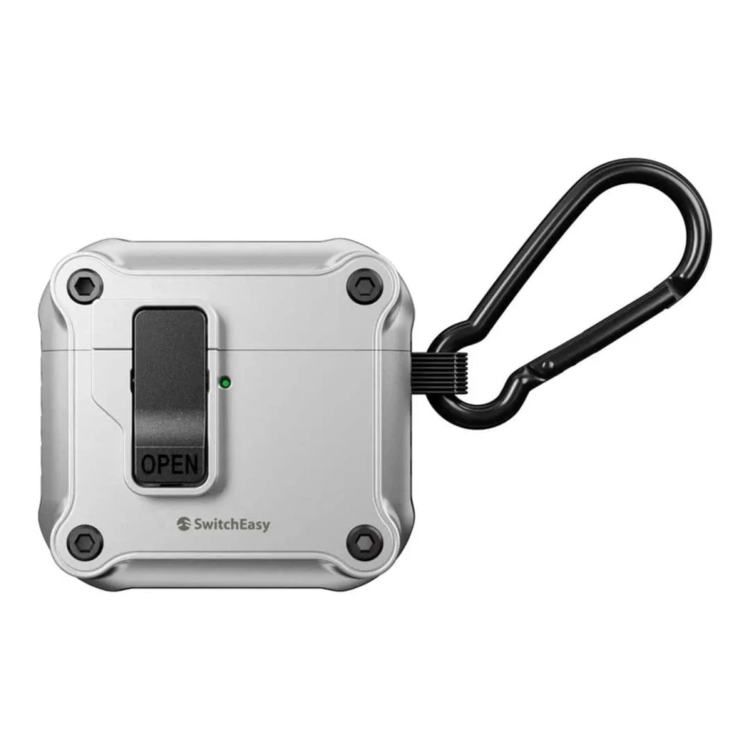 SwitchEasy Rugged Shield AirPods Case Grey SAPAP4345SR24