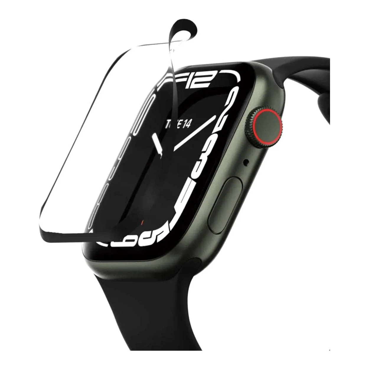 SwitchEasy SHIELD 3D Full Screen Protector for Apple Watch GS-107-227-282-65 - Image 2