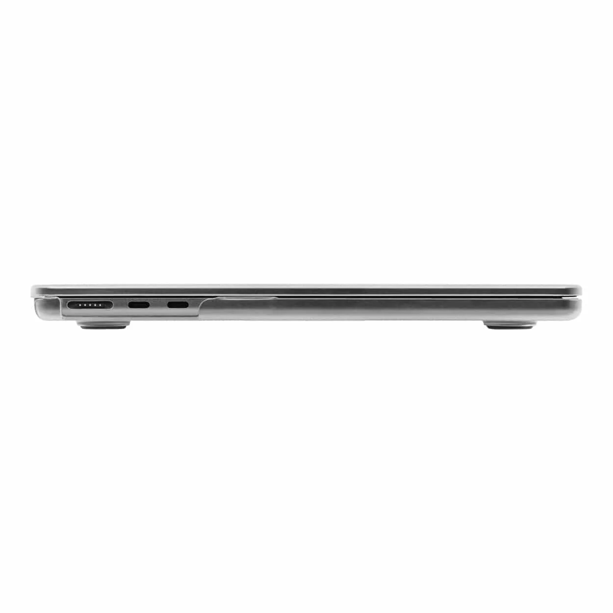SwitchEasy Touch 13.6-inch Hardshell Protective Notebook Case for MacBook Air - Transparent White - Image 4