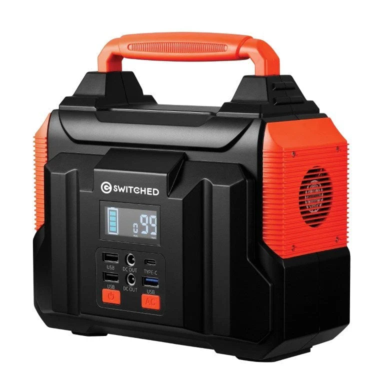Switched 300W 222Wh Portable Power Station SWD-8901-BK - Image 2