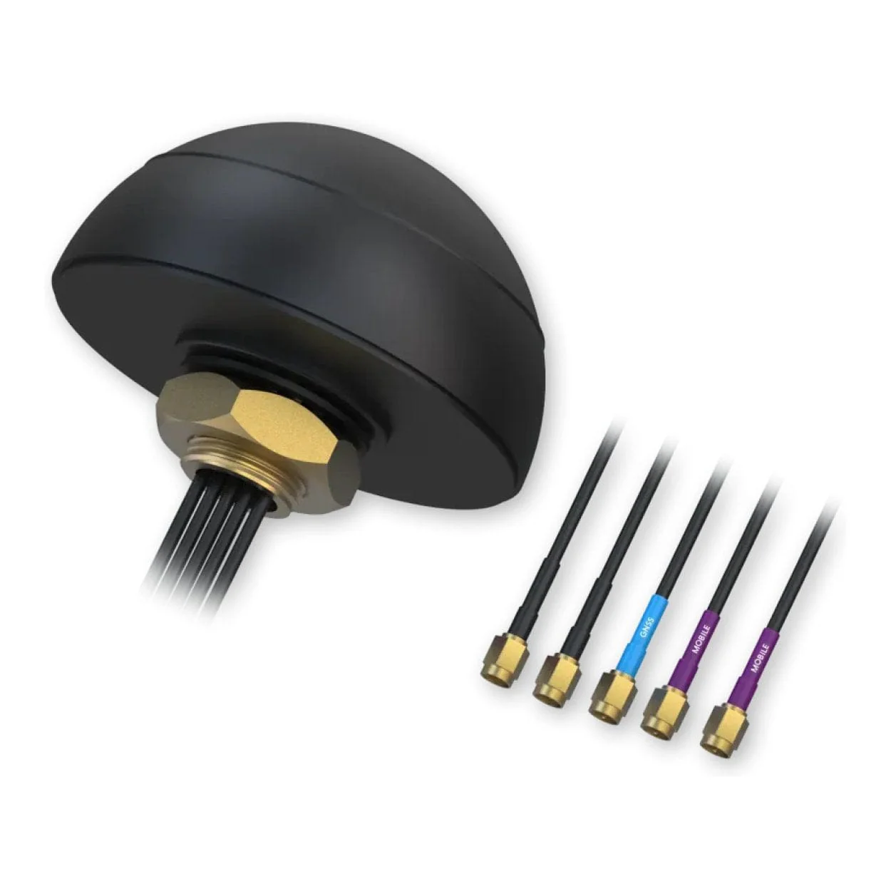 Teltonika PR1KCO28 Combo MIMO LTE/GNSS/Wi-Fi Roof SMA Antenna - Image 2