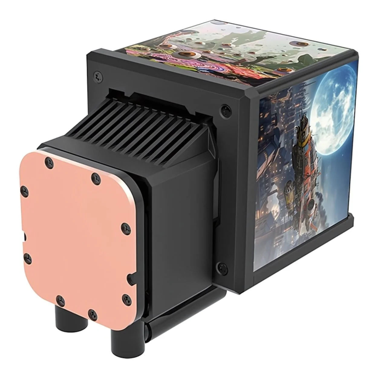 Thermaltake MINECUBE 360 Ultra ARGB Sync AiO CPU Liquid Cooler CL-W481-PL12SW-A - Image 2