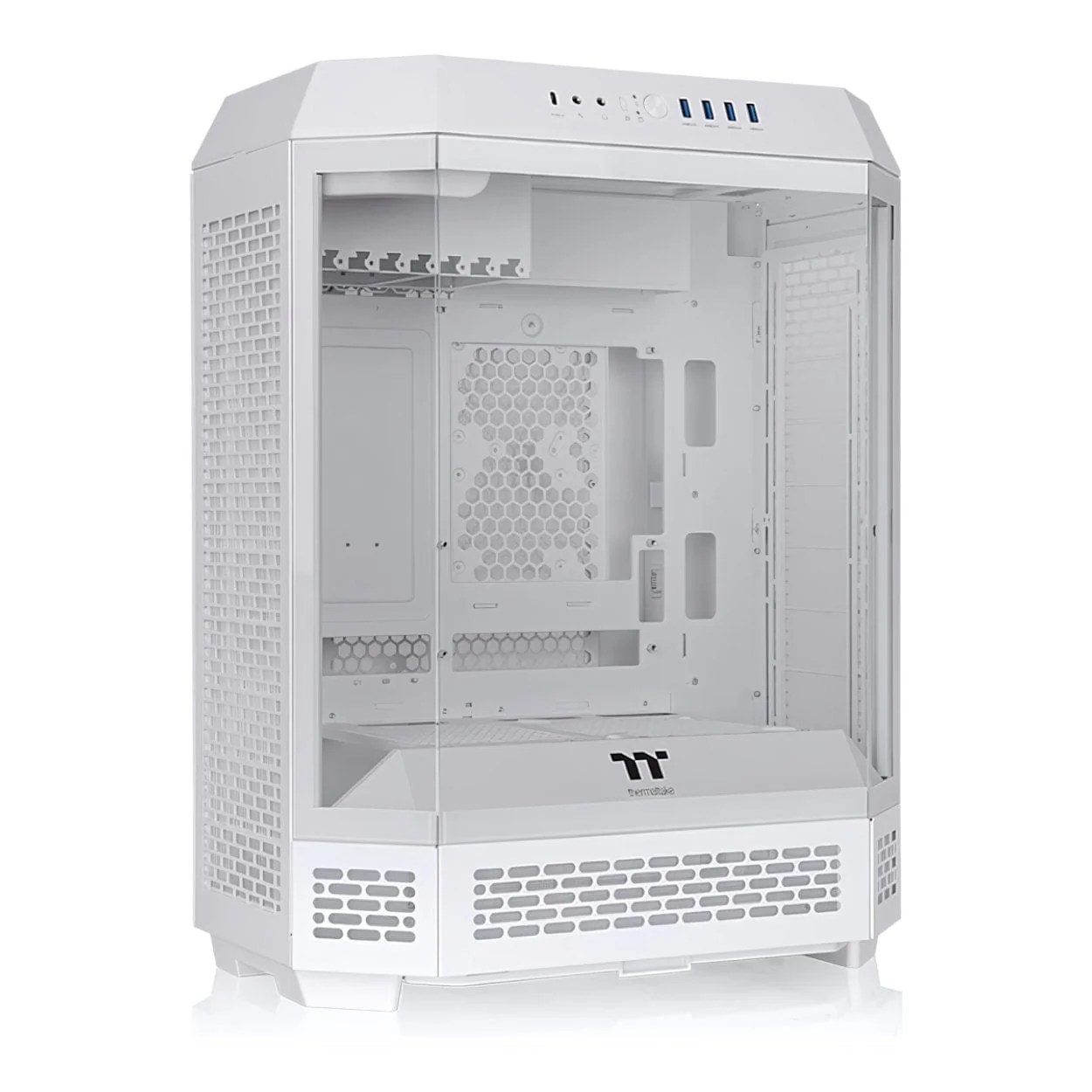 Thermaltake The Tower 600 Mid Tower ATX Snow Gaming PC Case CA-1Z1-00M6WN-00 - Image 2