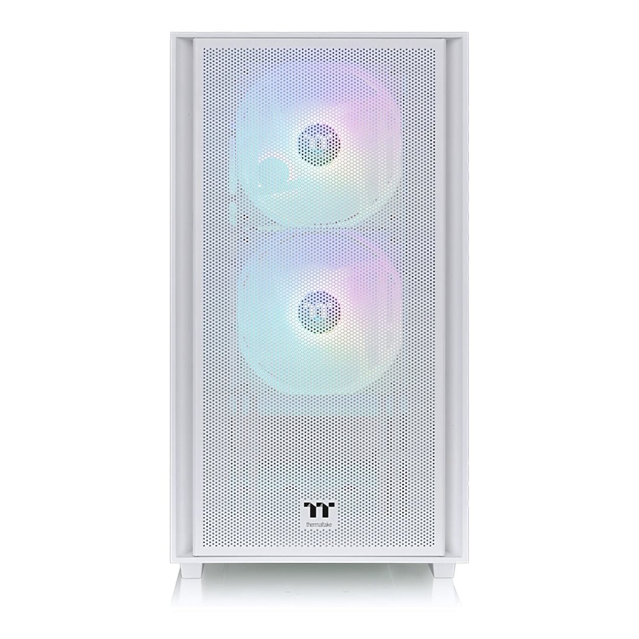 Thermaltake Versa H16 TG ARGB Micro Tower Snow Gaming PC Case CA-1Y8-00S6WN-01 - Image 3