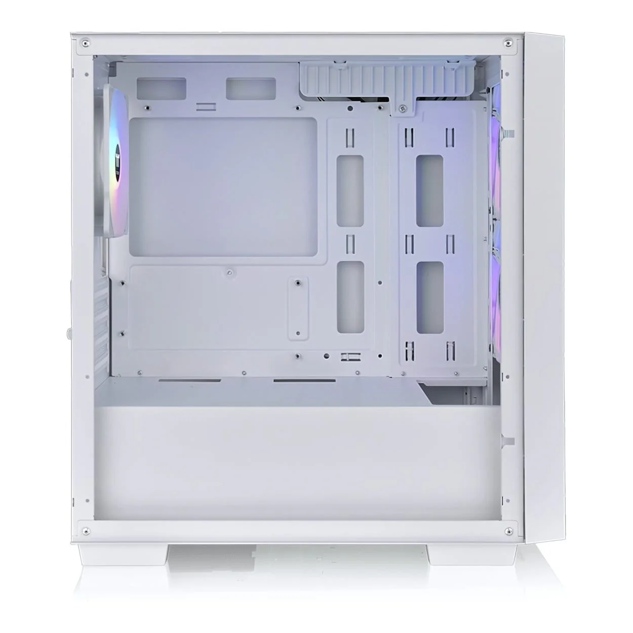 Thermaltake Versa H16 TG ARGB Micro Tower Snow Gaming PC Case CA-1Y8-00S6WN-01 - Image 4
