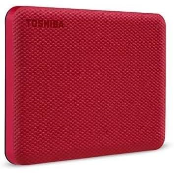 Toshiba Canvio Advance 2.5-inch 2TB USB Type-A Red External Hard Drive HDTCA20ER3AA - Image 3