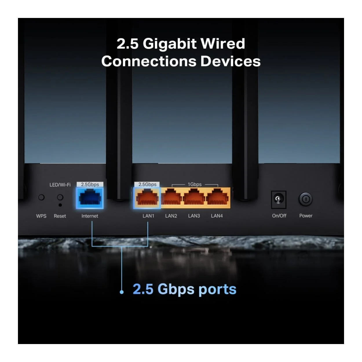TP-Link Archer BE400 Dual-band Wi-Fi 7 Router Black - Image 8