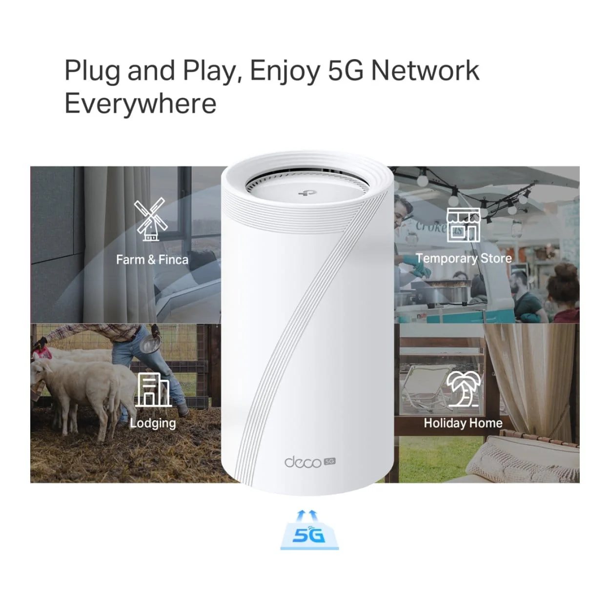 TP-Link Deco BE65 BE11000 5G Tri-Band Whole Home Mesh Wi-Fi 7 System - Image 8