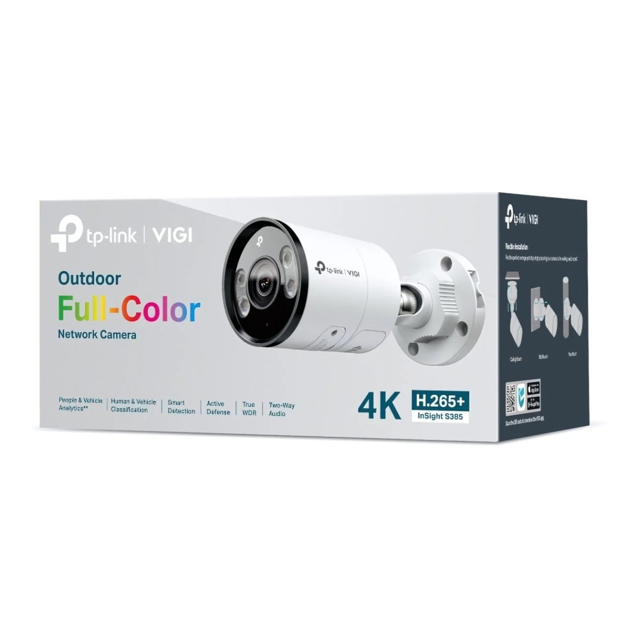 TP-Link InSight S385 VIGI 8MP Outdoor Full-Color Bullet Network Camera - Image 4