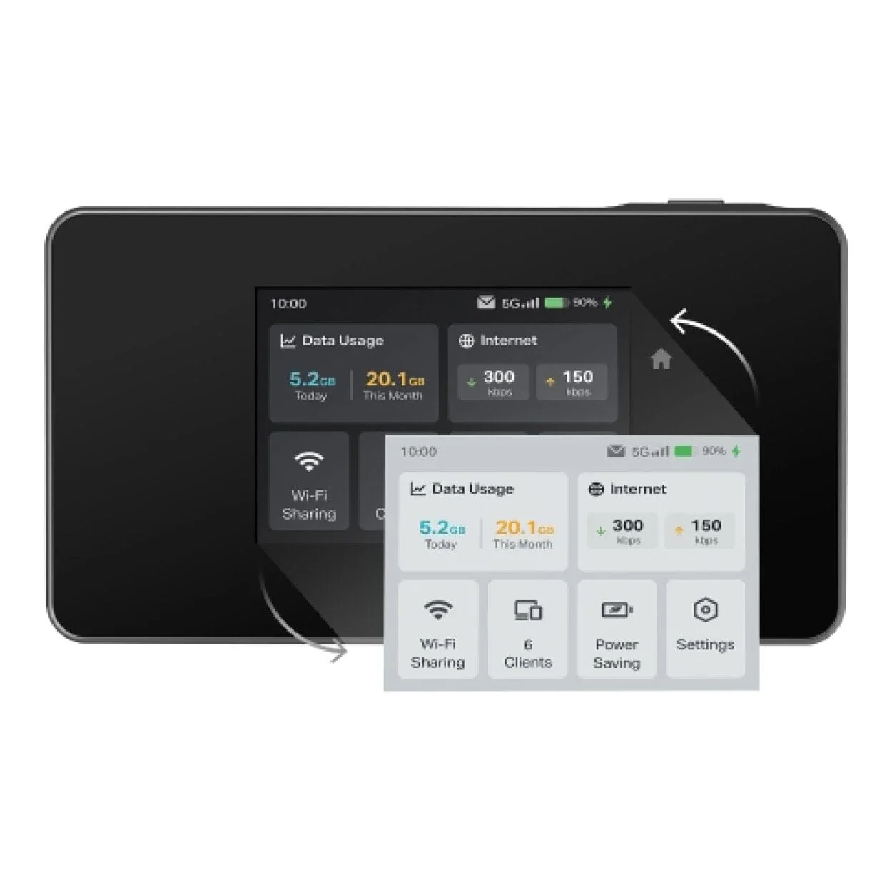 TP-Link M8550 5G Mobile Wi-Fi Router - Image 4