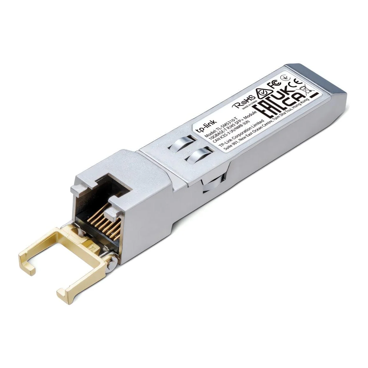 TP-Link Omada TL-SM5310-T 10Gbps BASE-T RJ45 SFP+ Transceiver Module - Image 6