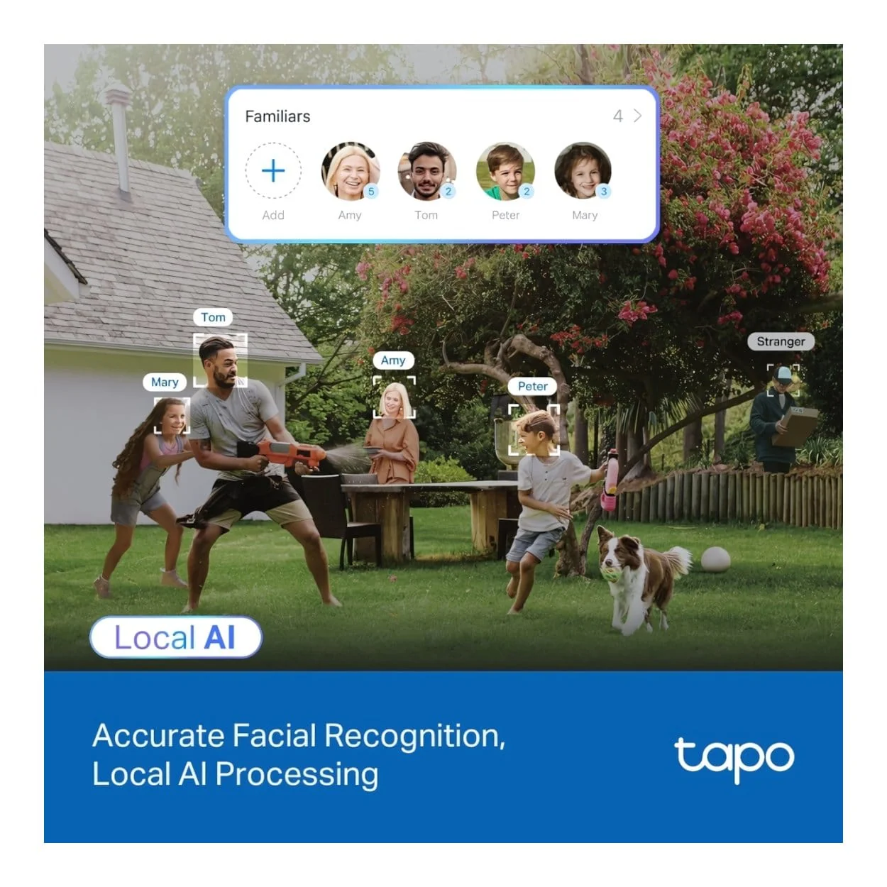 TP-Link Outdoor Pan/Tilt Security Wi-Fi Camera - Image 4