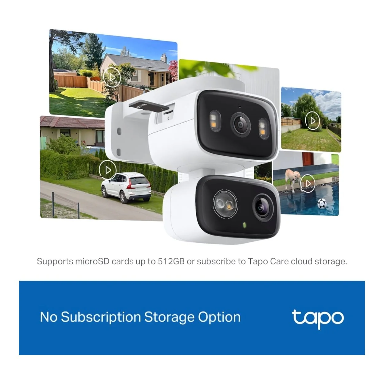 TP-Link Tapo C246D Indoor Outdoor Dual Lens Pan Tilt Security Camera - Image 10