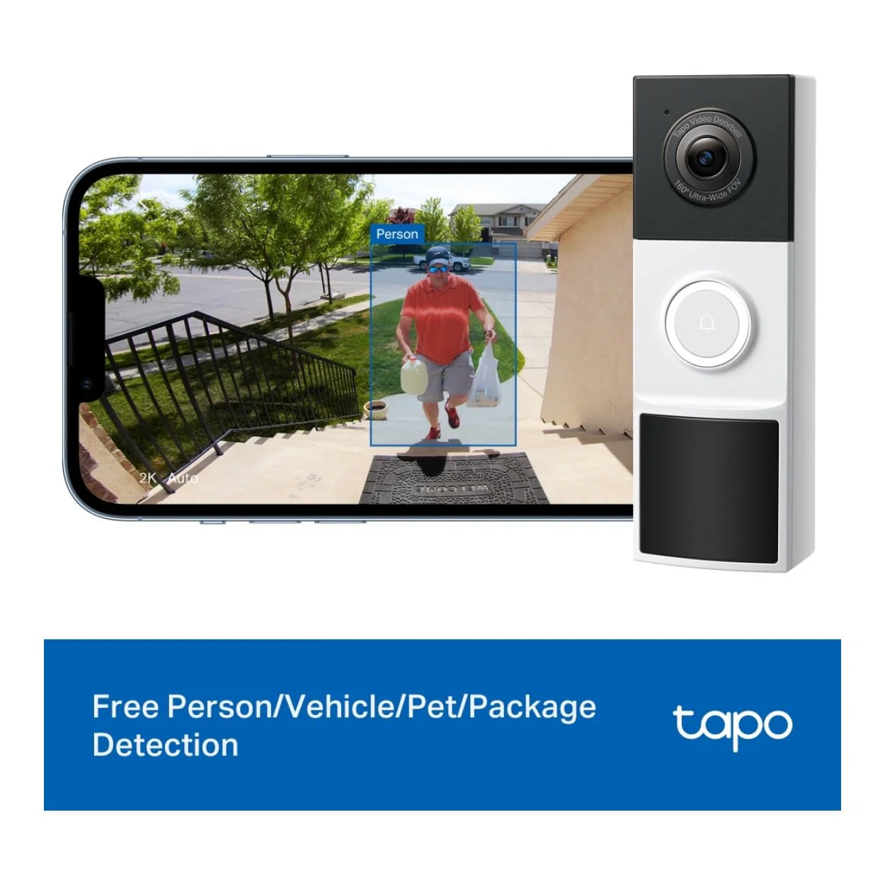 TP-Link Tapo D210 3MP Video Doorbell Camera - Image 6