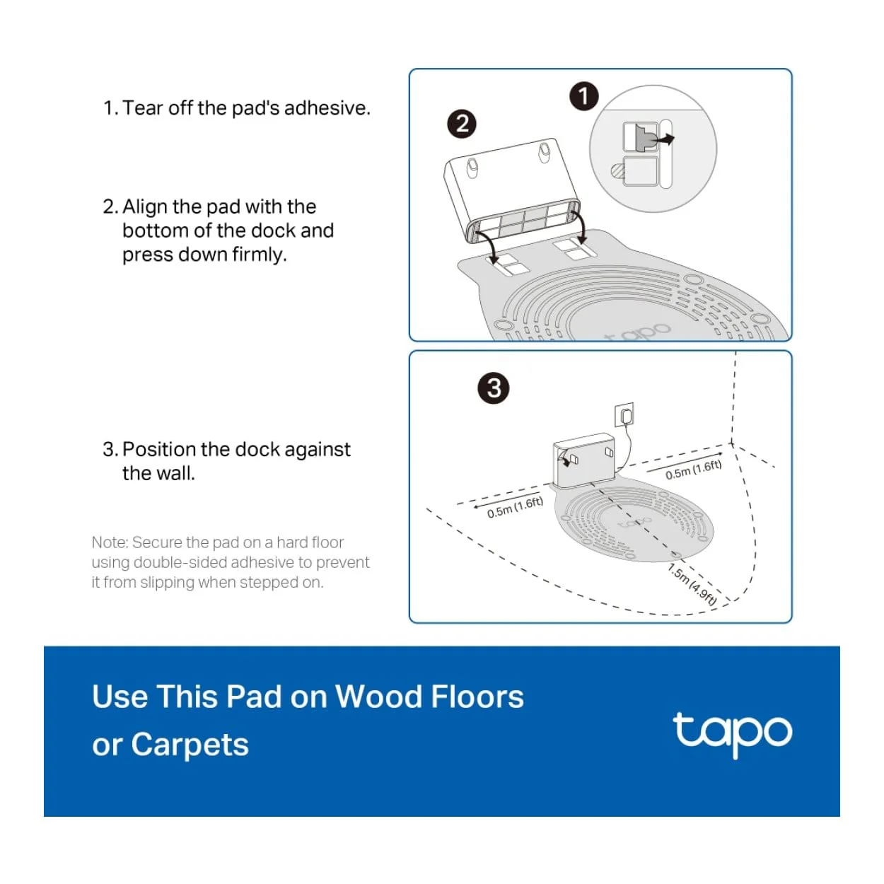 TP-Link Tapo RVA410 Waterproof Mat - Image 2