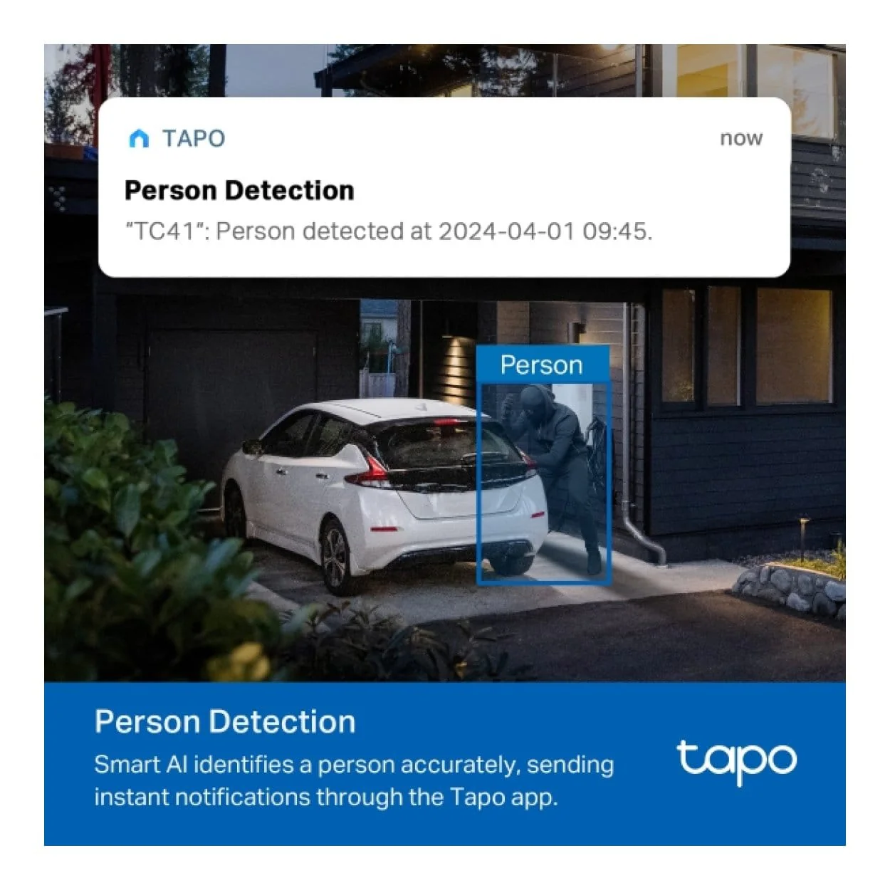 TP-Link Tapo TC41 2K Outdoor Pan and Tilt Security Wi-Fi Camera - Image 6