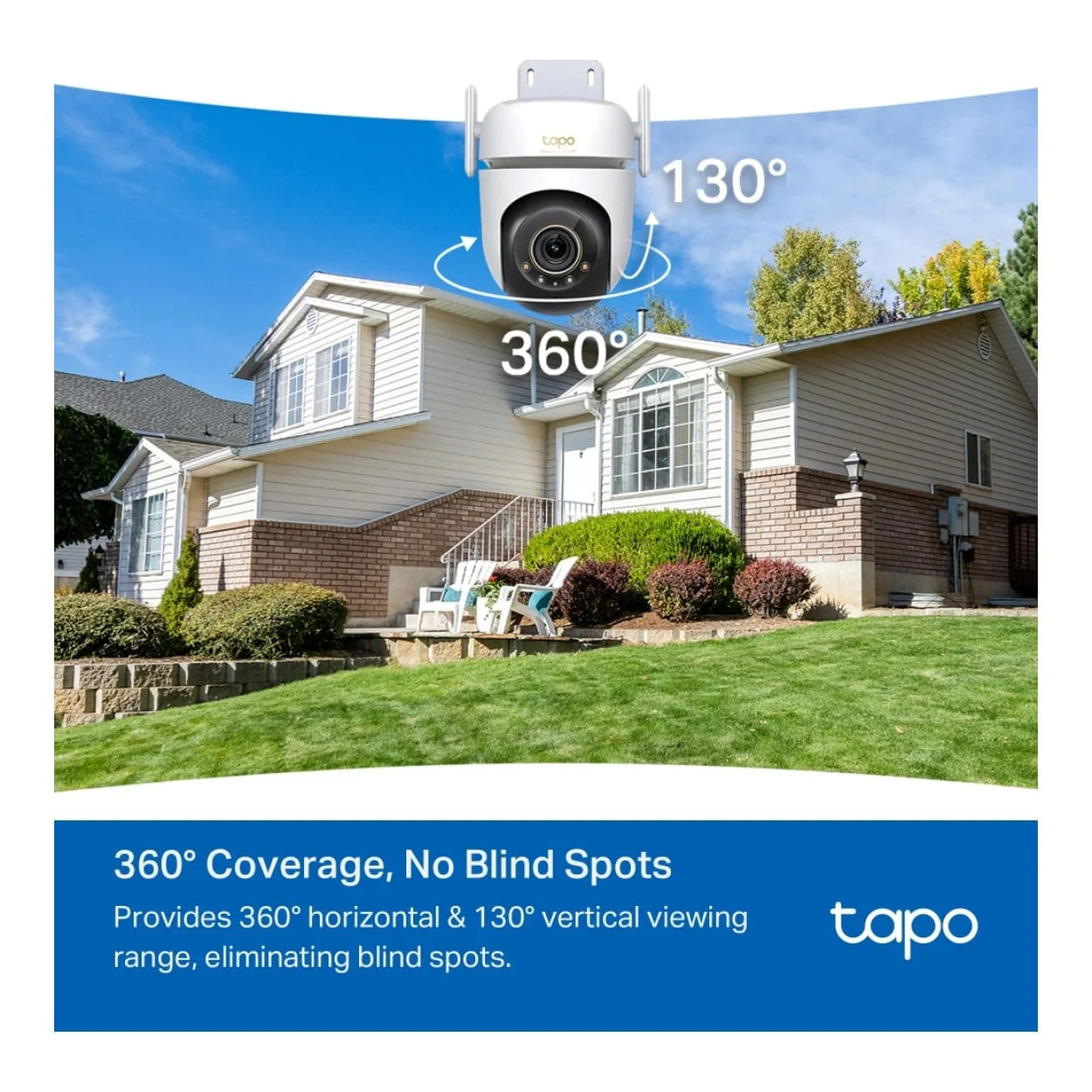 TP-Link Tapo TC43 Outdoor Pan Tilt Security Wi-Fi Camera - Image 7