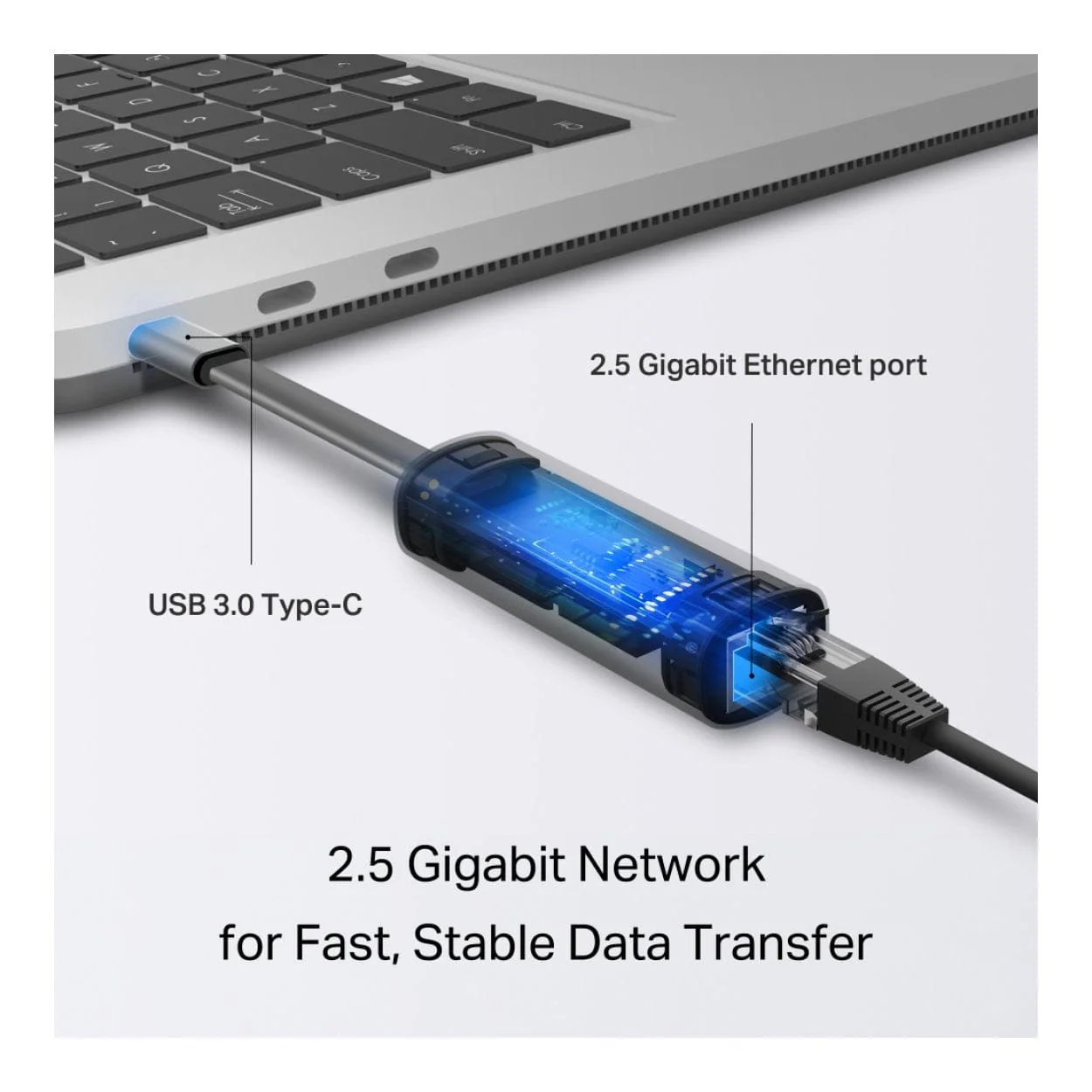 TP-Link USB Type-C to 2.5 Gigabit Ethernet Network Adapter - Image 4