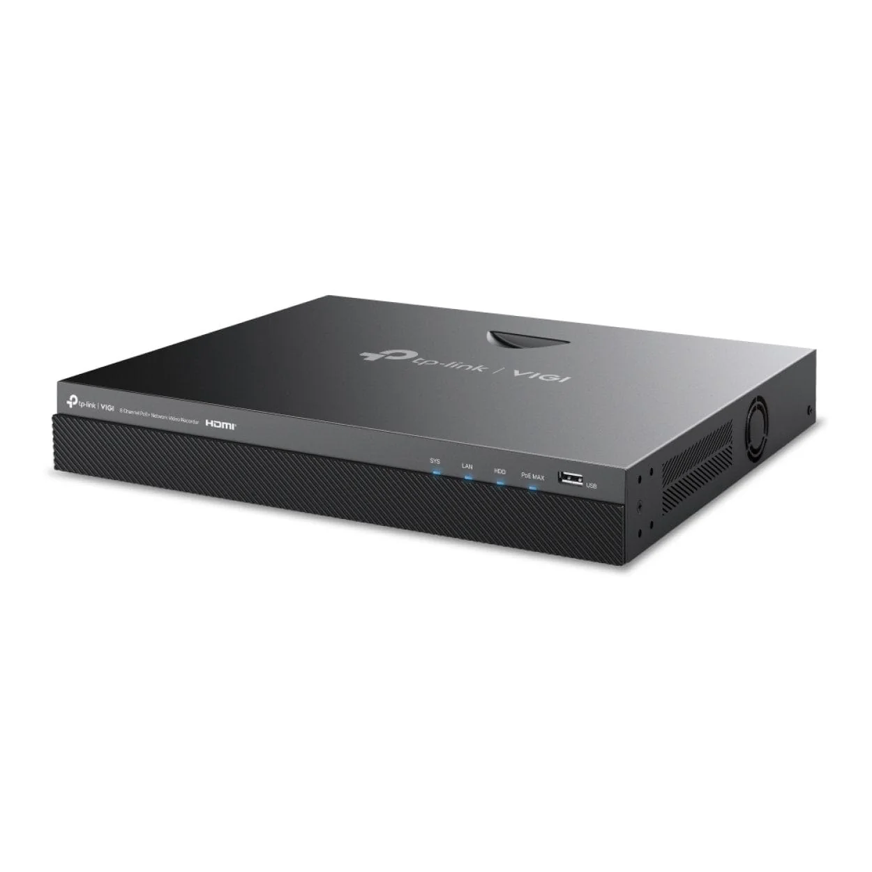 TP-Link VIGI NVR2008H 8-channel PoE+ Network Video Recorder - Image 2
