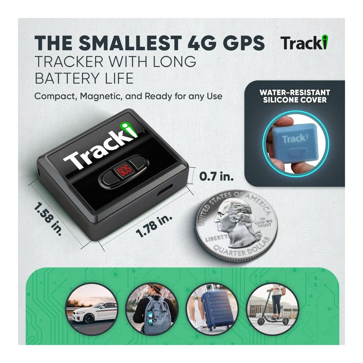 Tracki TRKM010B 4G Universal GPS Tracker - Image 7