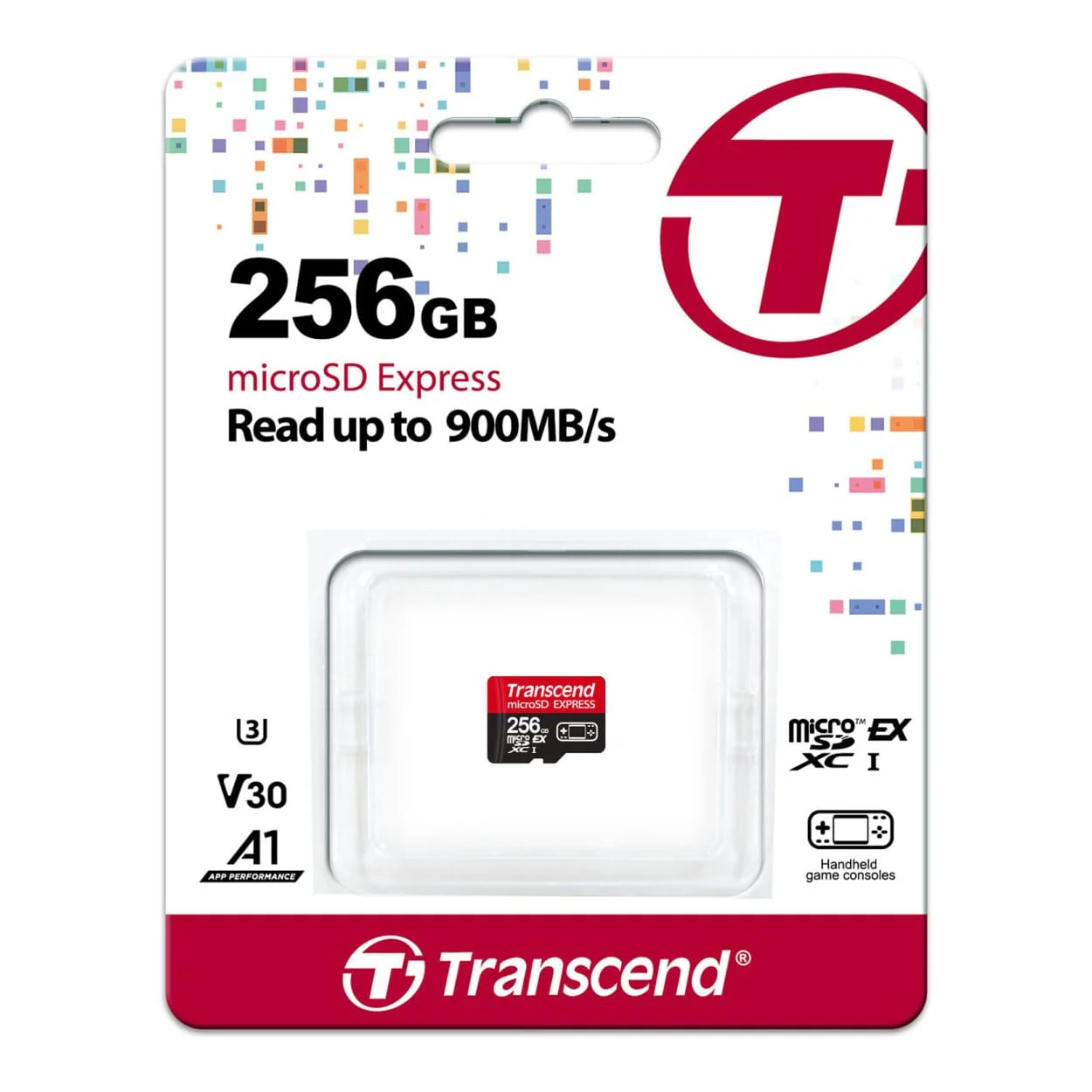 Transcend 256GB USD710S UHS-I U3 V30 A1 microSD Express Memory Card TS256GUSD710S - Image 2