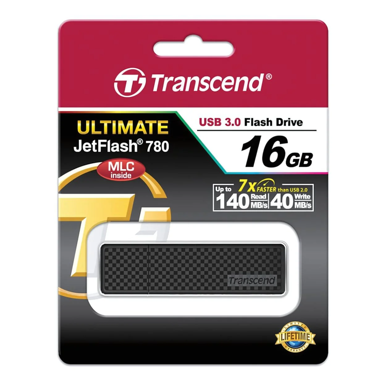 Transcend JetFlash 780 16GB USB 3.0 USB Flash Drive TS16GJF780 - Image 3