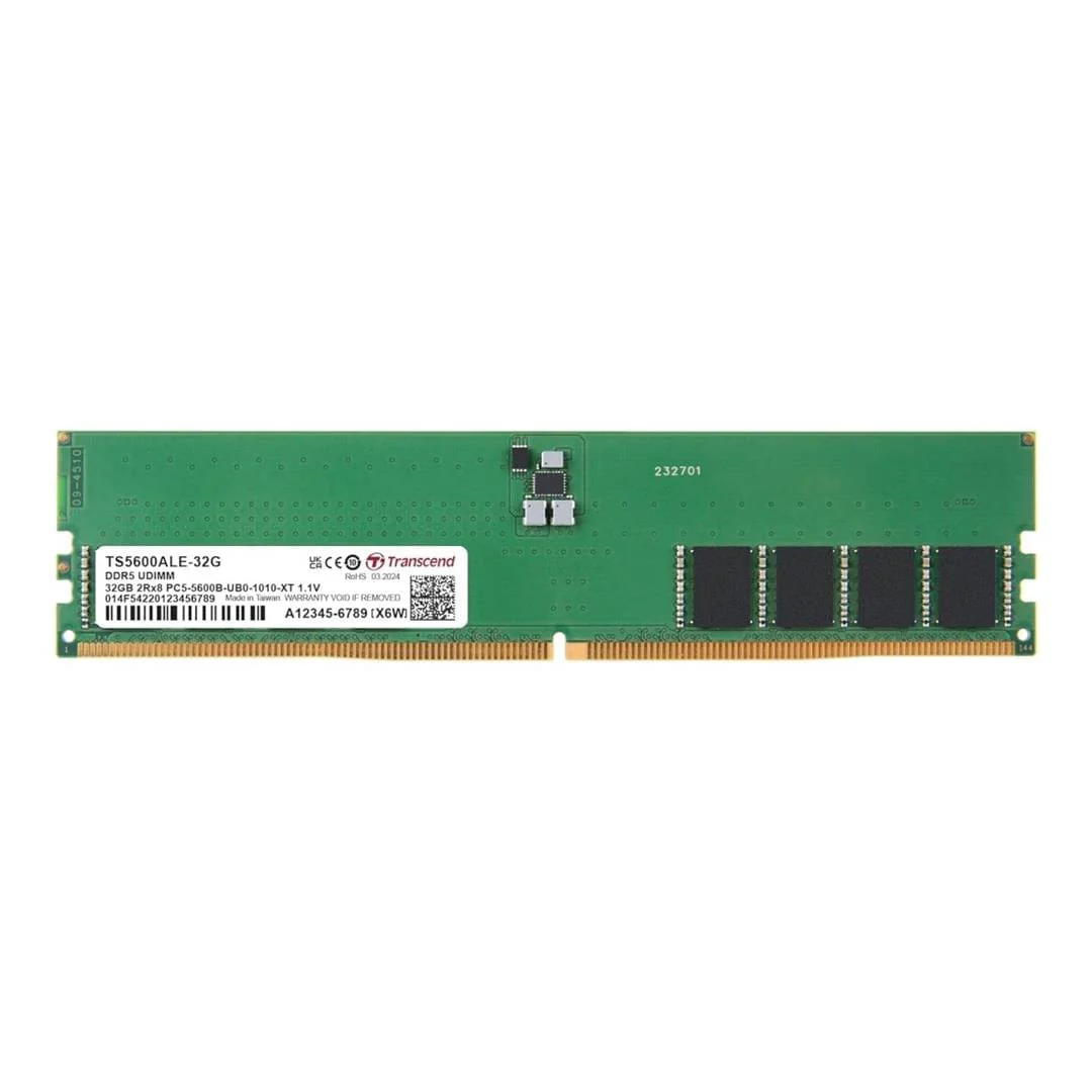 Transcend TS5600ALE-32G Memory Module 32GB DDR5 5600MHz