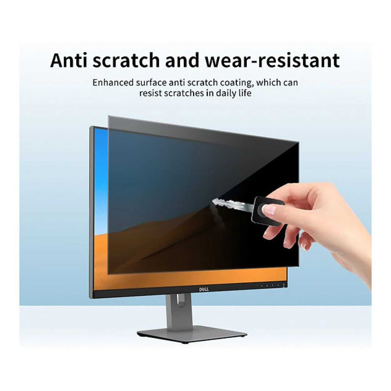 Tuff-Luv 24-inch Magnetic Privacy Screen Filter for Monitor MF3969 - Image 3