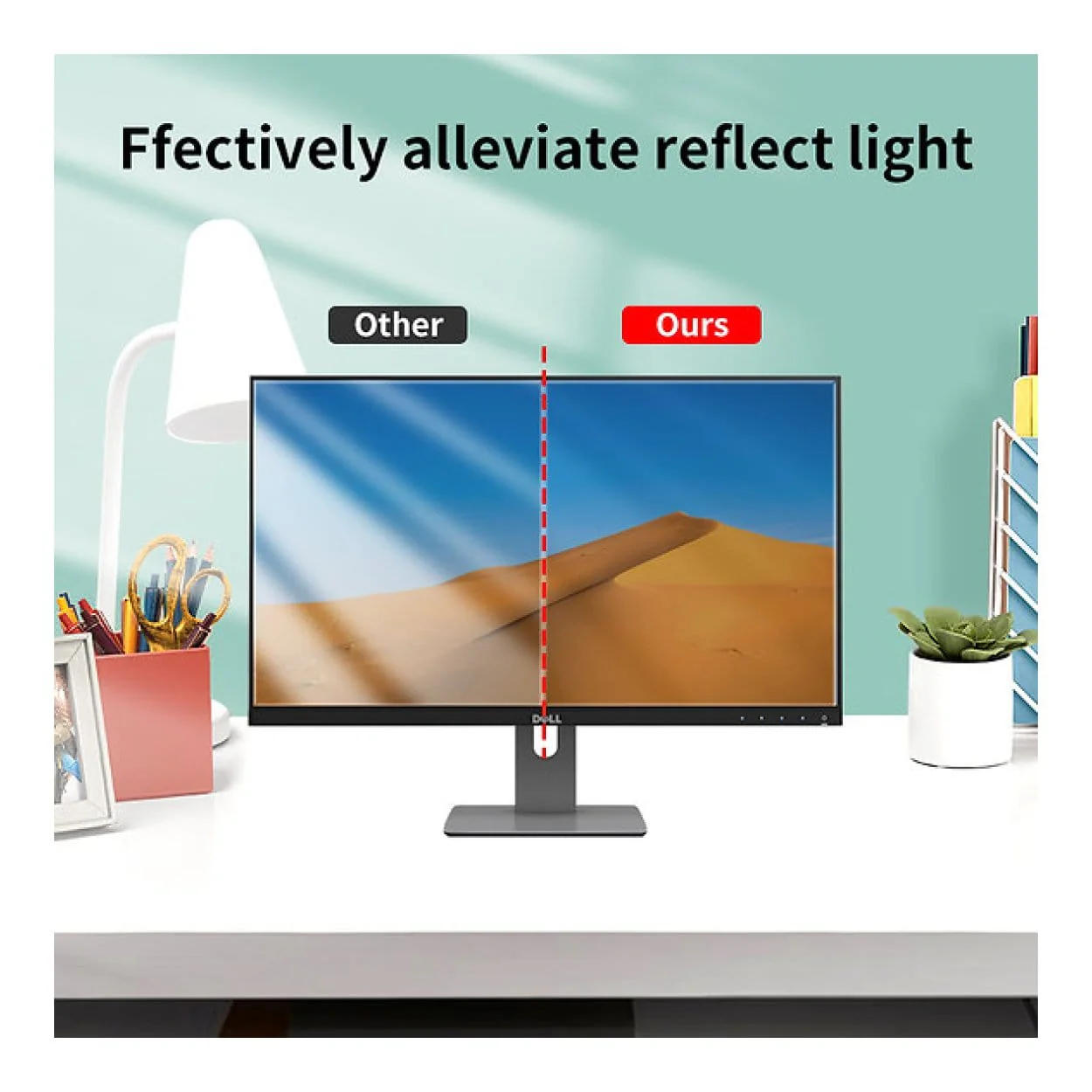 Tuff-Luv 24-inch Magnetic Privacy Screen Filter for Monitor MF3969 - Image 4