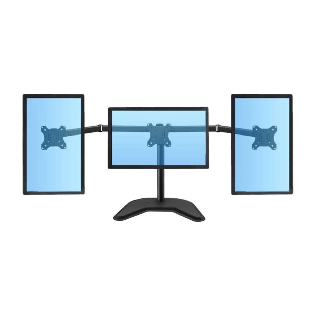 Tuff-Luv 3-Screen Monitor Stand with Desk Mount MF2007 - Image 3