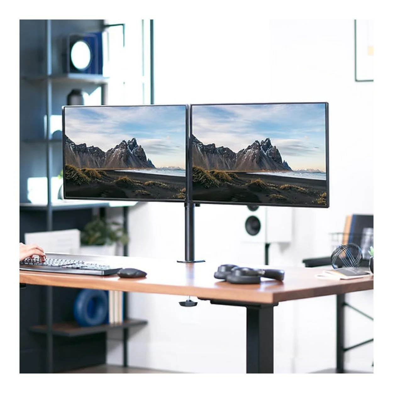 Tuff-Luv Dual Swing Arm Monitor Stand for 13 32-inch Monitors MF4169 - Image 2