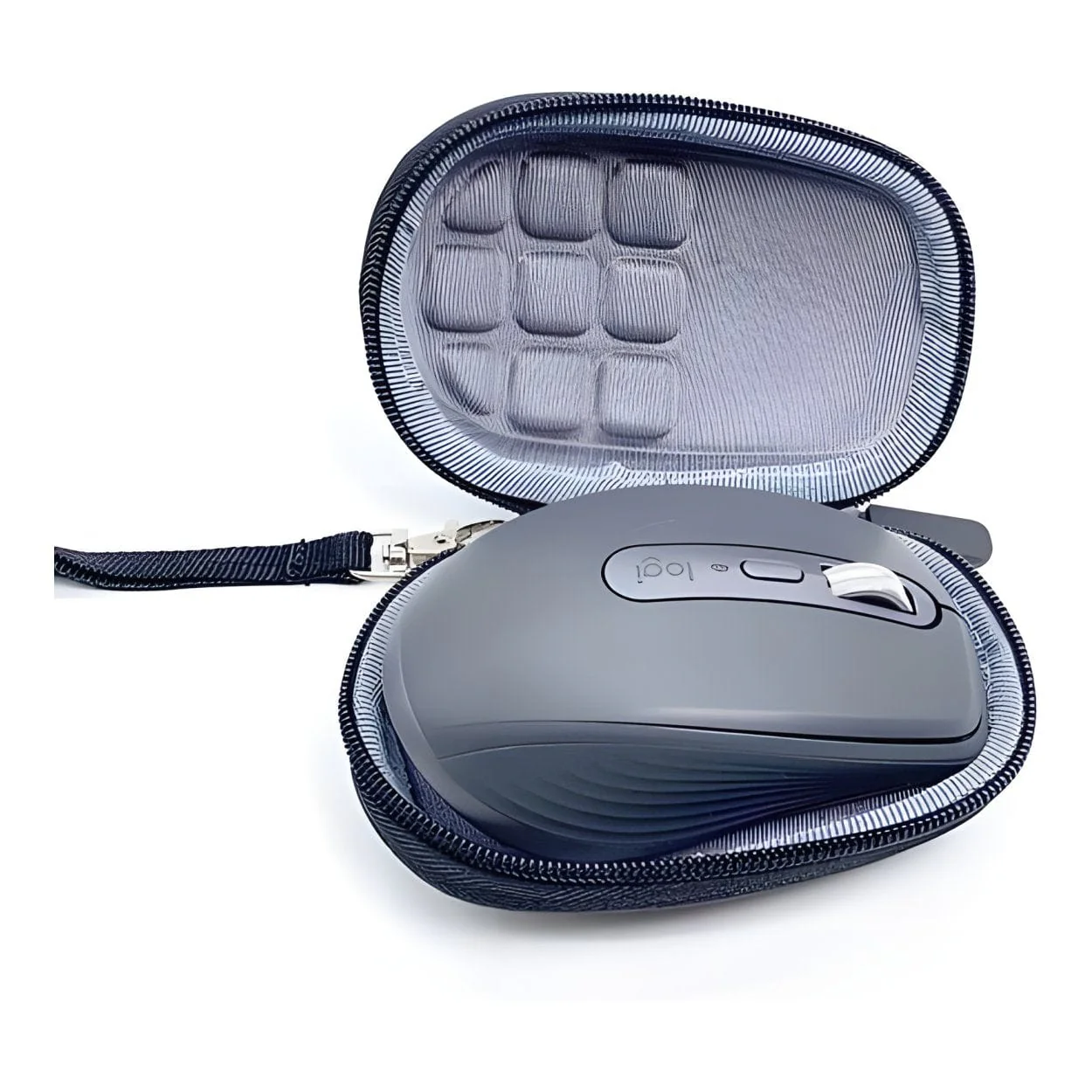 Tuff-Luv EVA Shockproof Portable Hard Mouse Case Black MF4095 - Image 3