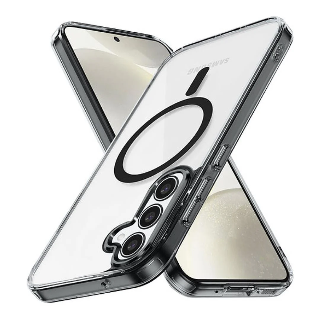 Tuff-Luv Magnetic Charging PC/TPU Shell Case for Samsung Galaxy S24 FE MF3809