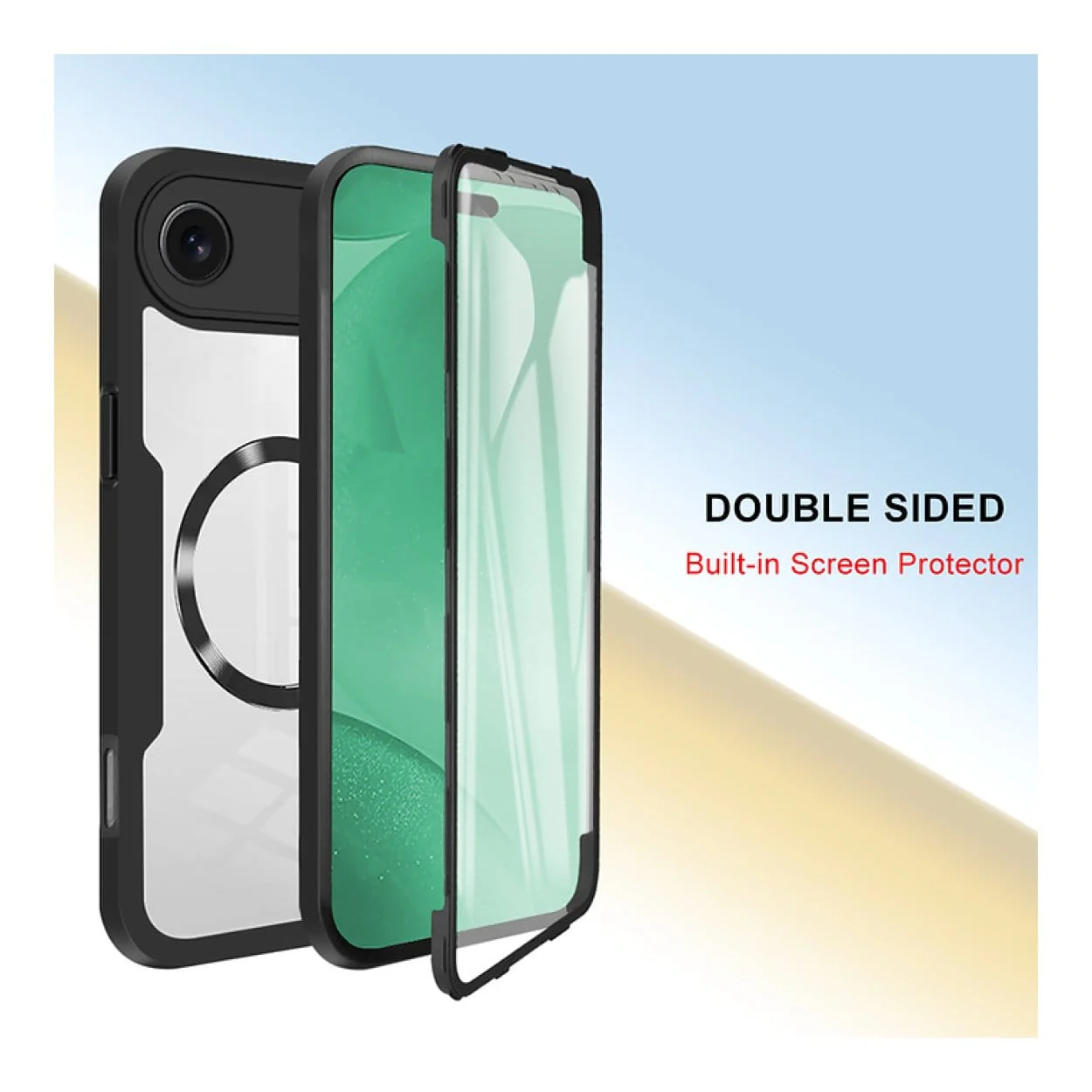 Tuff-Luv MagSafe Case with Built-in Screen Protector for iPhone 17 Air MF4195 - Image 2