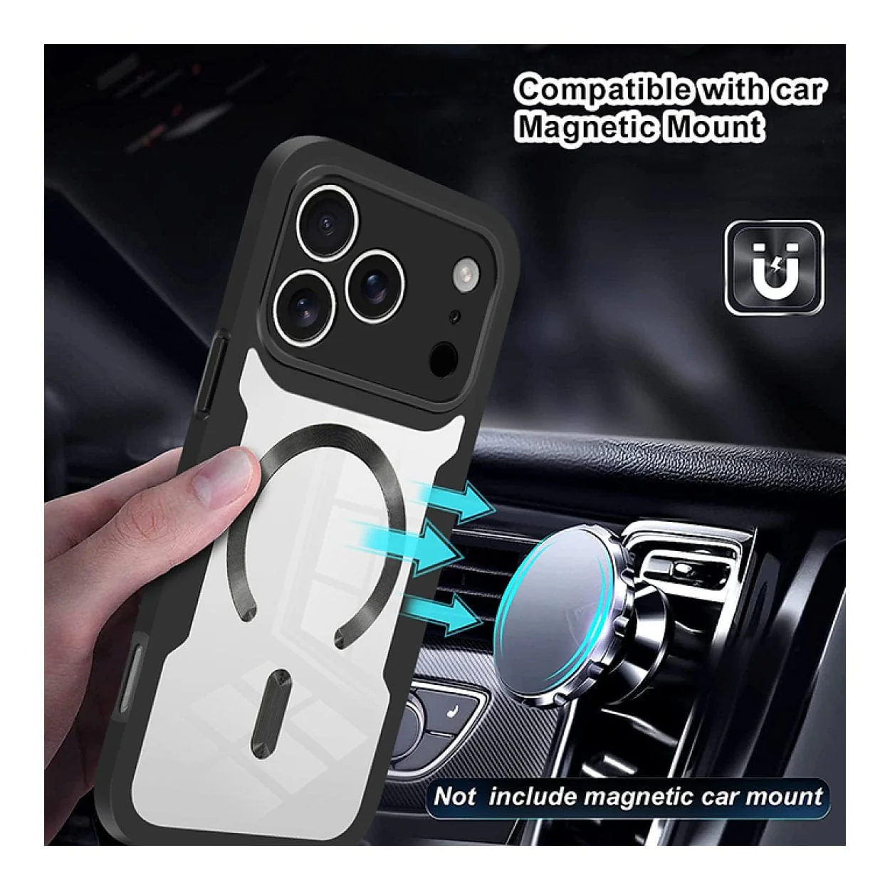 Tuff-Luv MagSafe Case with Built-in Screen Protector for iPhone 17 Pro Max MF4194 - Image 6