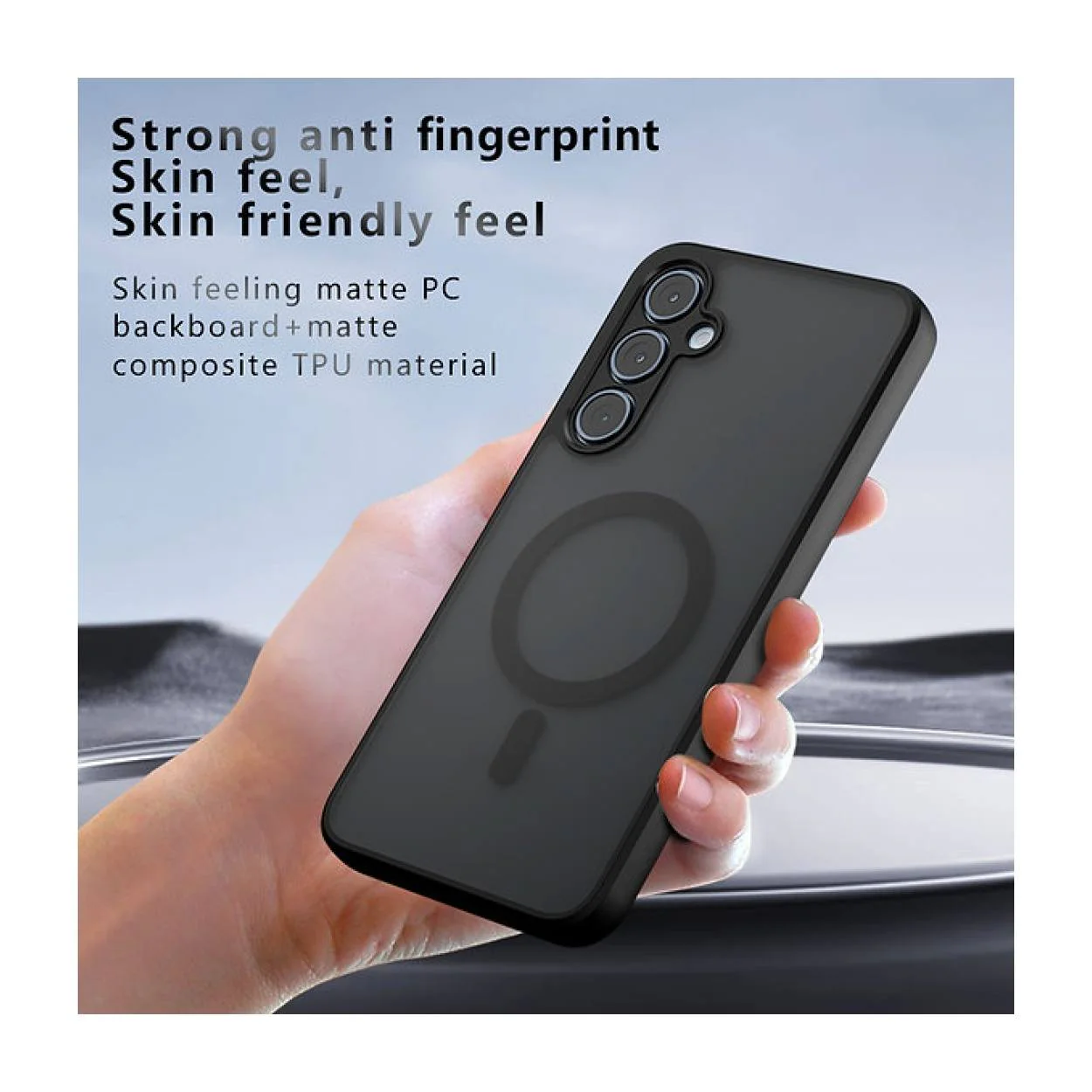 Tuff-Luv MagSafe Rugged Case for Samsung Galaxy A15 Black MF3657 - Image 5