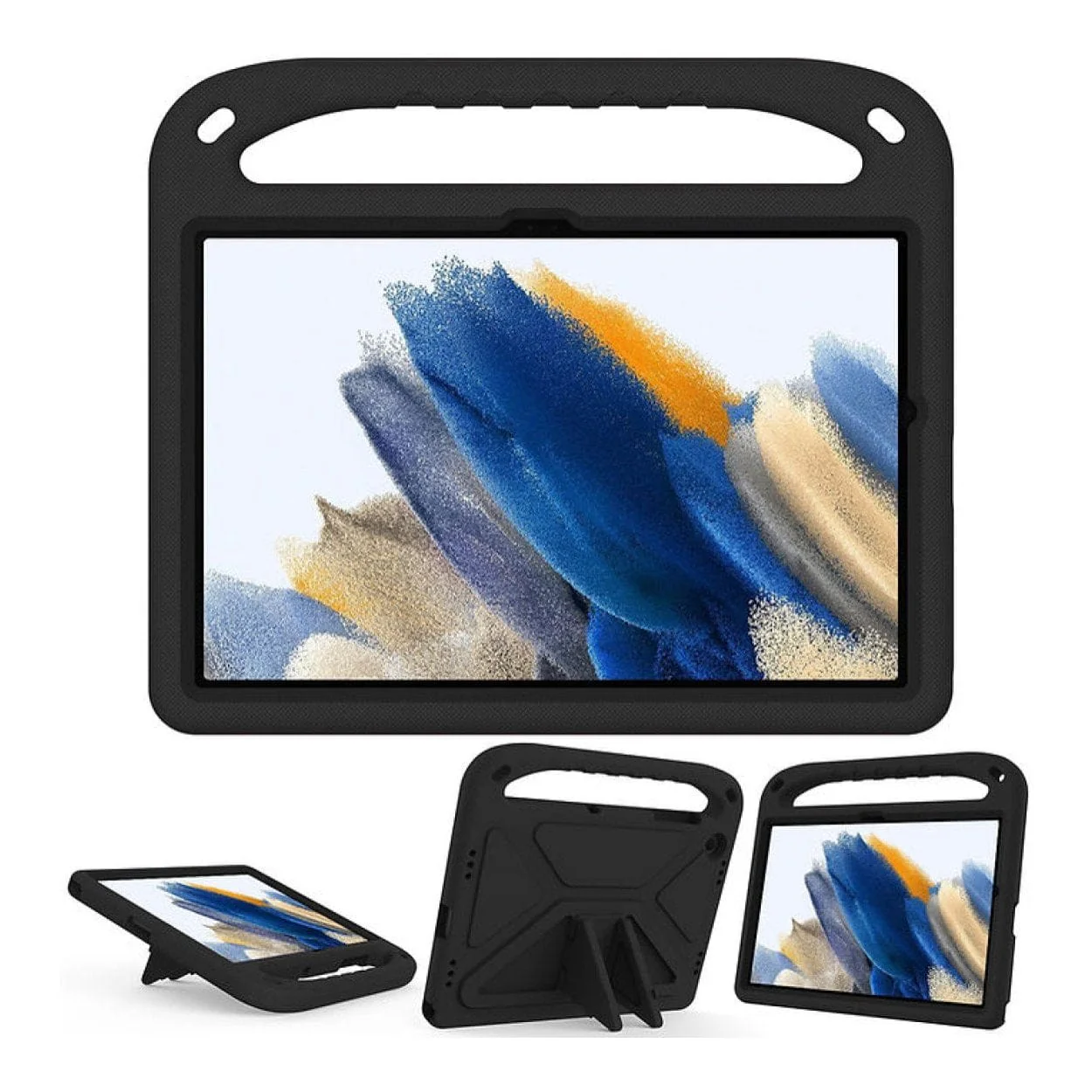 Tuff-Luv Rugged Shockproof Kids Case for Samsung Galaxy Tab A11+ Black MF4352 - Image 2