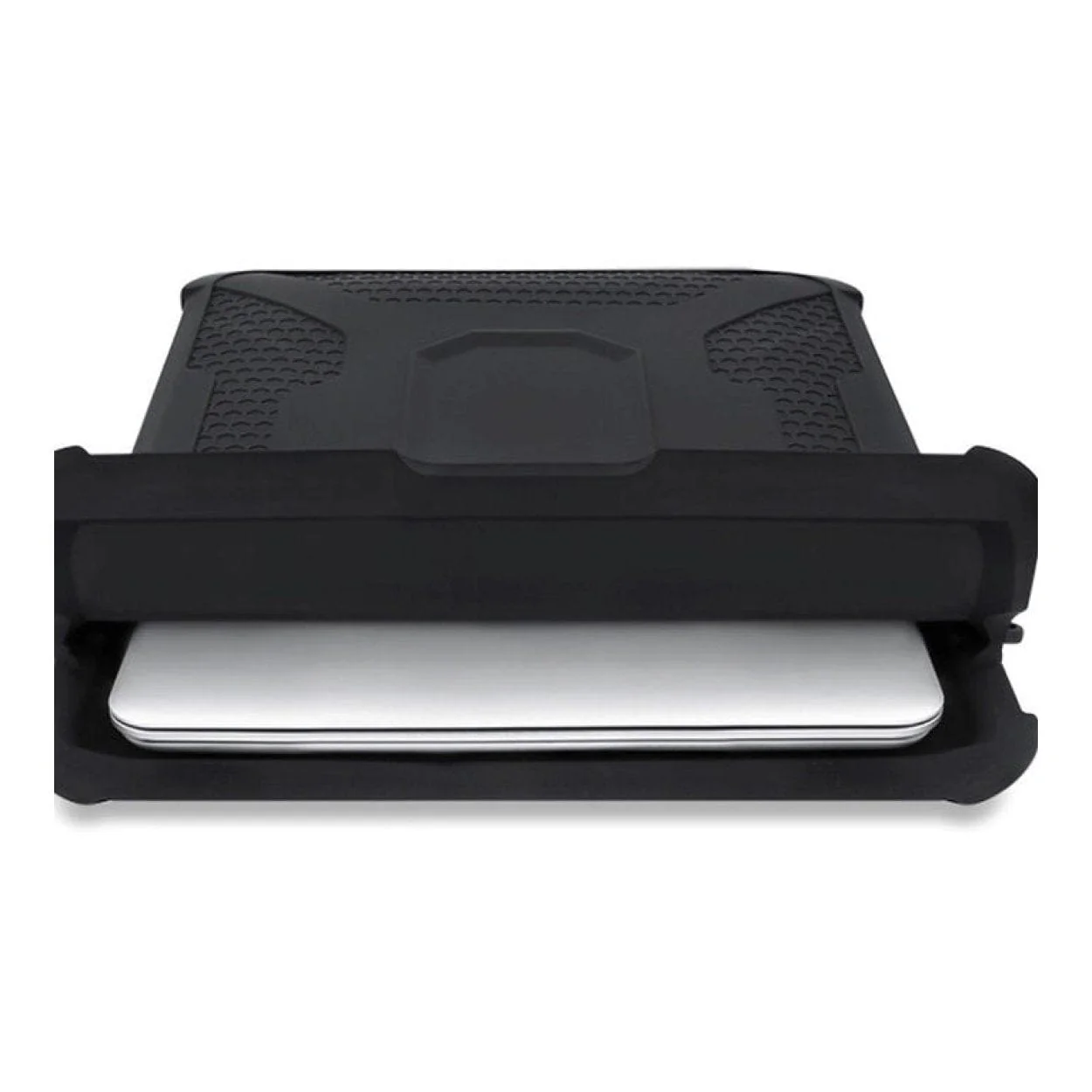 Tuff-Luv Rugged Silicone Notebook Sleeve for 14-inch Chromebook Black MF4250 - Image 2