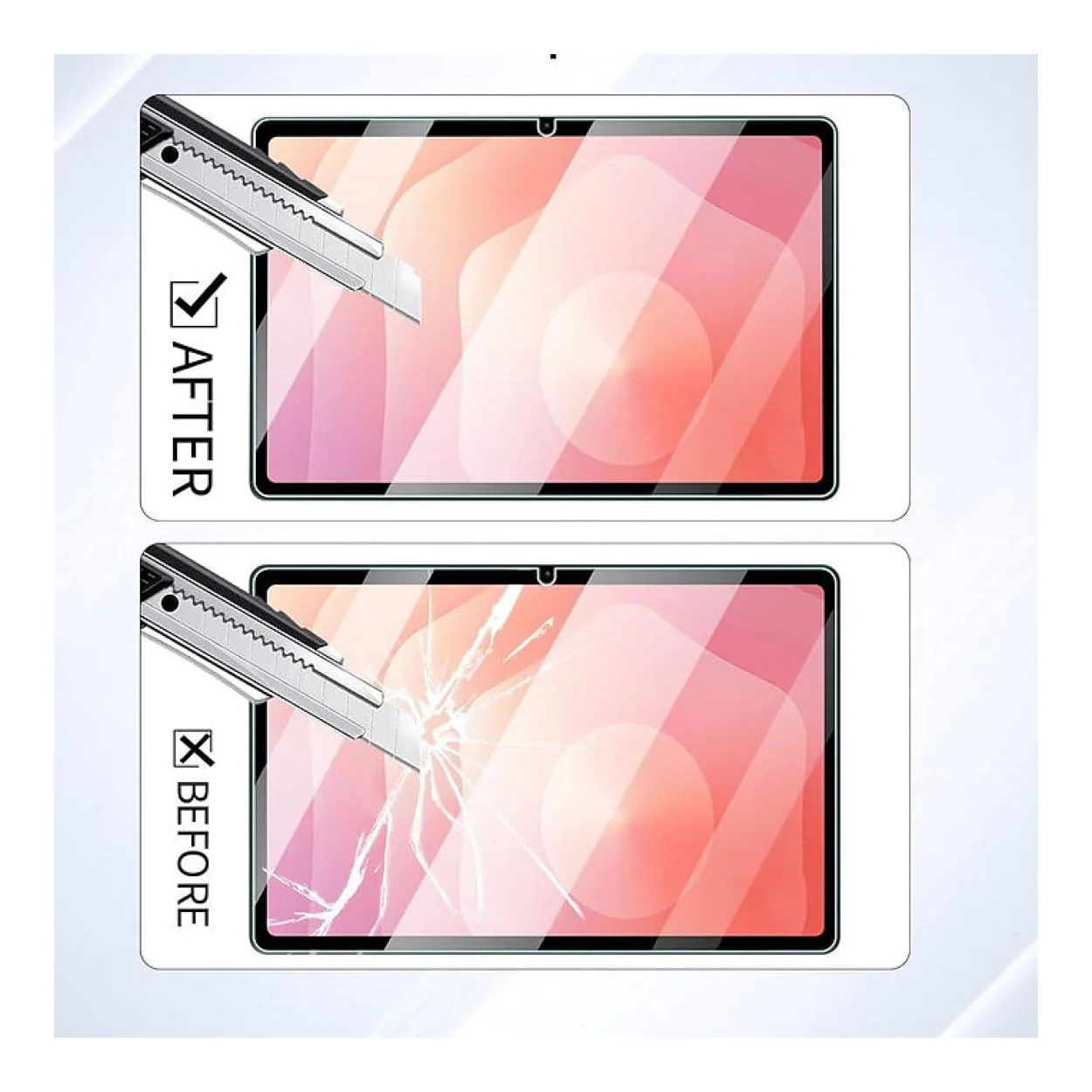 Tuff-Luv Tempered Glass Screen Protector for Galaxy Tab S11 X730/ X736/ X736B MF4211 - Image 2