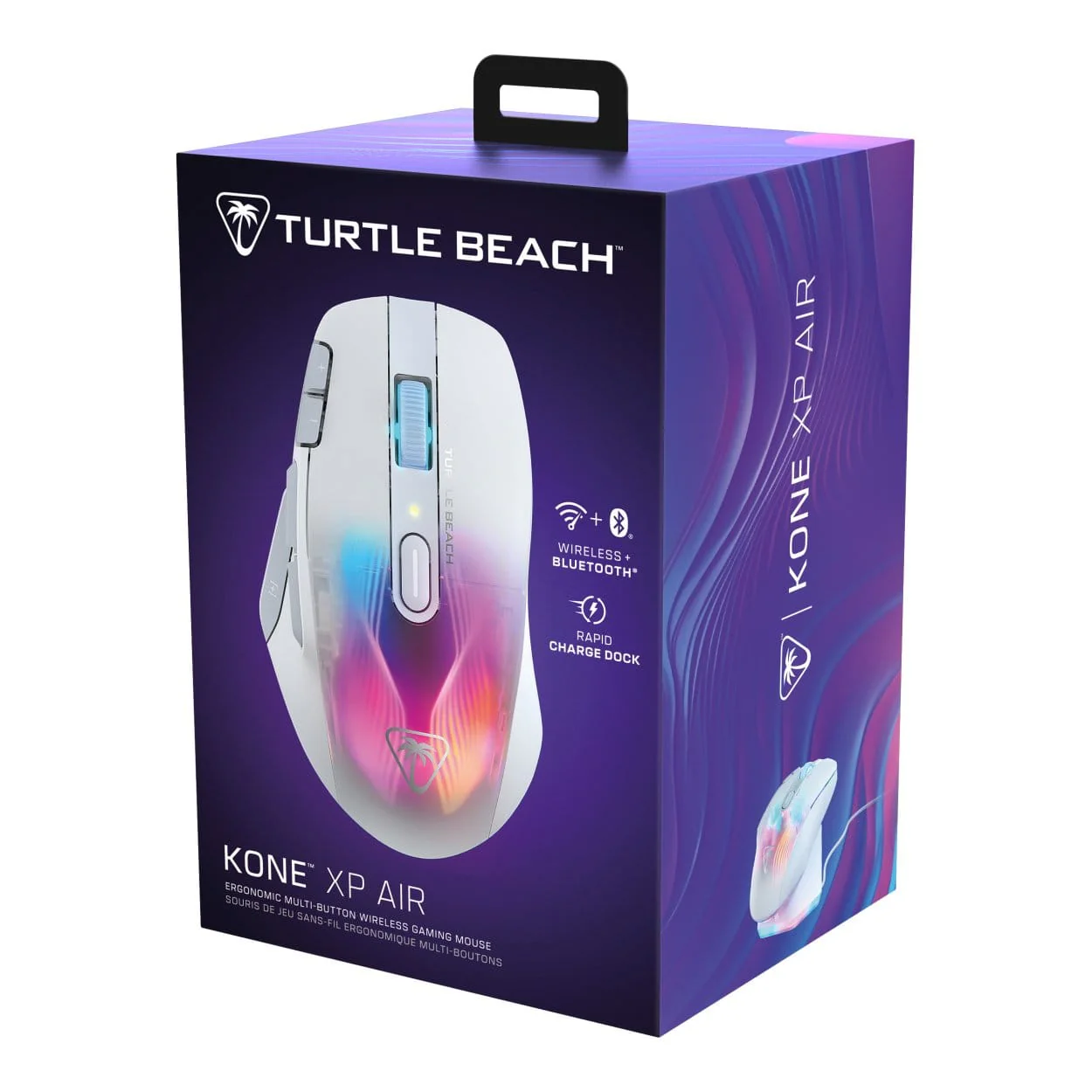 Turtle Beach Kone XP Air Wireless Ergonomic RGB Gaming Mouse White TBM-1101-15 - Image 6