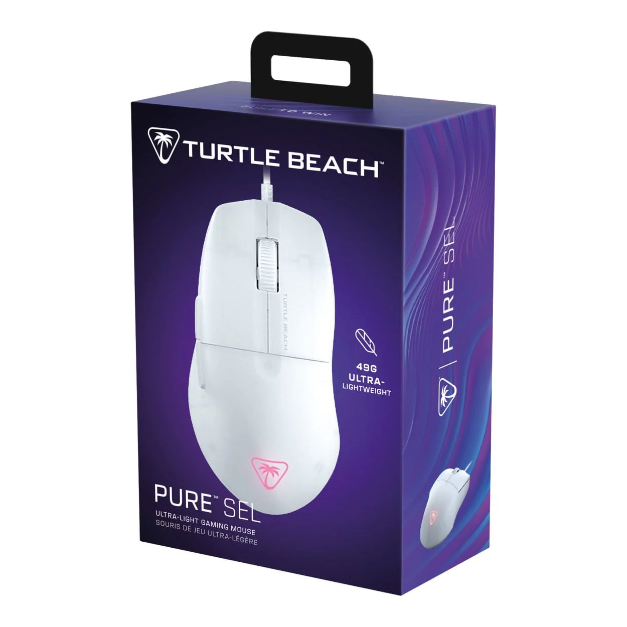 Turtle Beach Pure SEL Ultra-Light Ergonomic RGB Gaming Mouse White TBM-1001-15 - Image 7