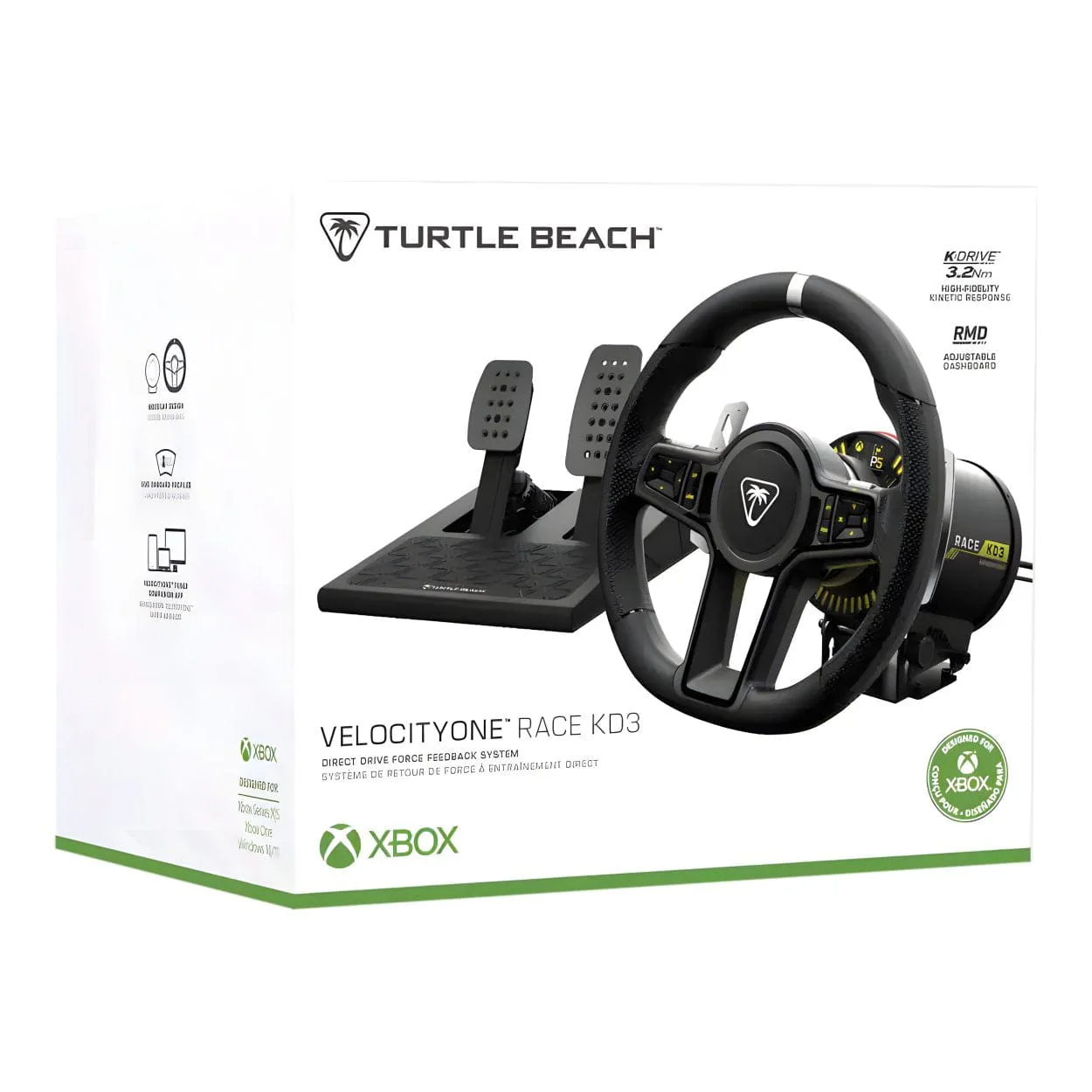 Turtle Beach VelocityOne Race KD3 Direct Drive Force Feedback Racing System TBS-0003-05 - Image 9