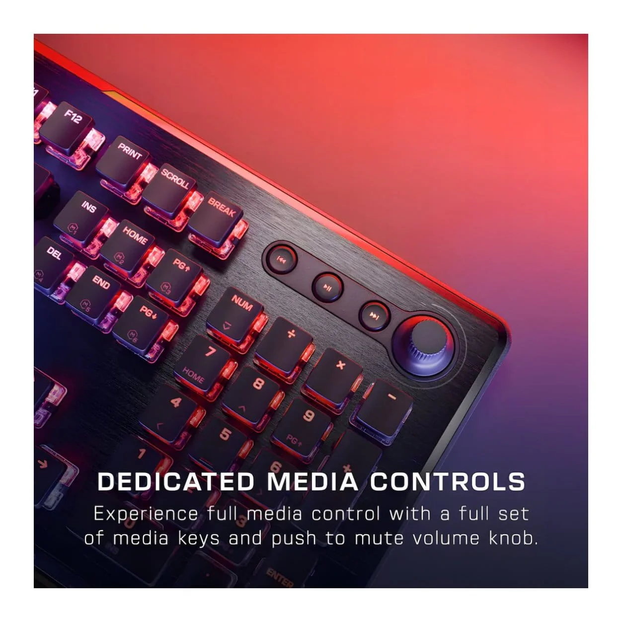 Turtle Beach Vulcan II RGB Wired Mechanical TITAN II Switch Gaming Keyboard Black TBK-1002-01-US - Image 8