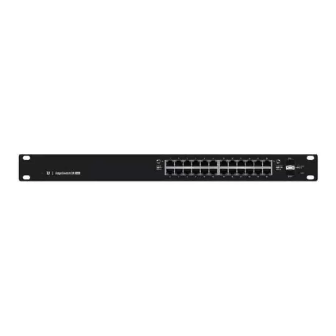 Ubiquiti UISP EdgeSwitch 24-port 250W PoE 2x SFP Managed L3 Network Switch ES-24-250W EU