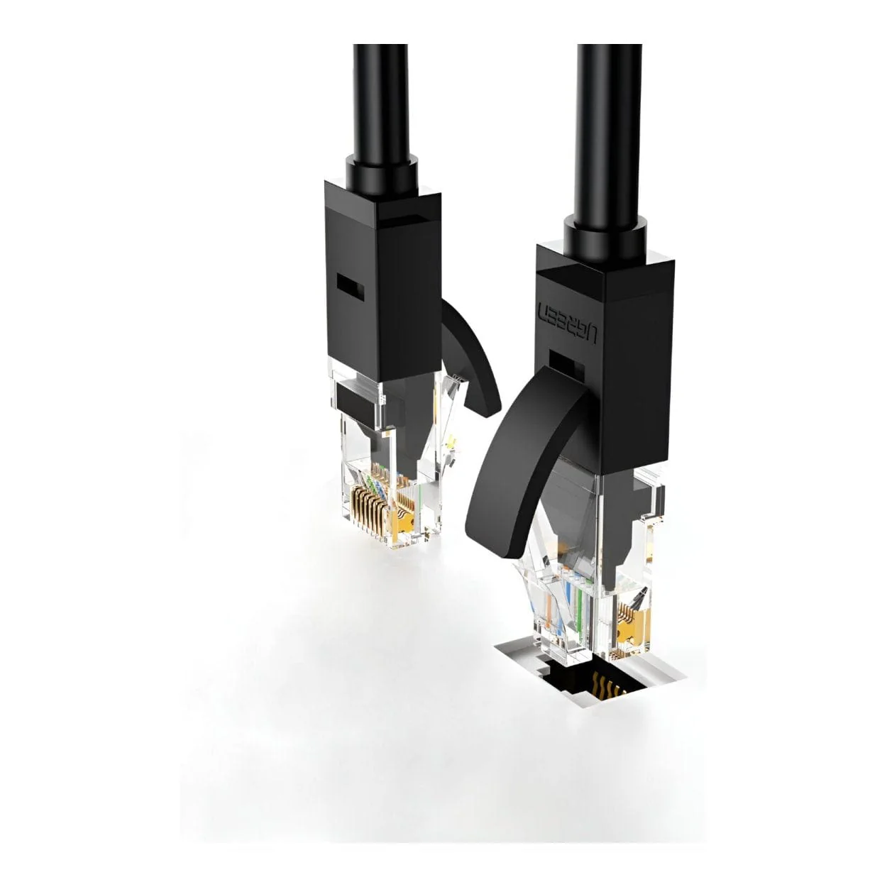 Ugreen 0.5m Cat6 UTP Ethernet Cable Black 20158 - Image 2