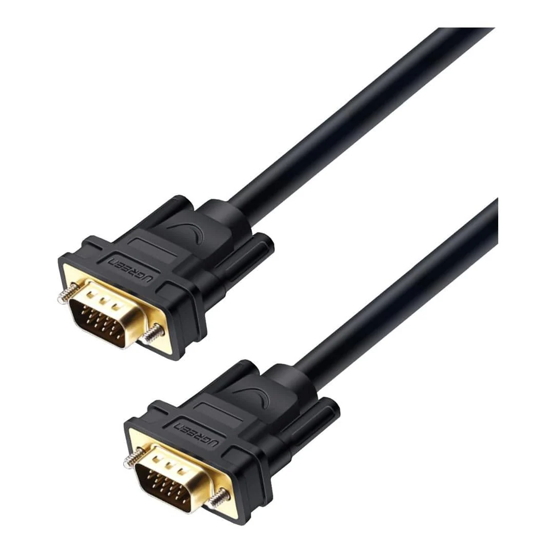 Ugreen 1.5m VG101 VGA Male to Male Cable Black 11630