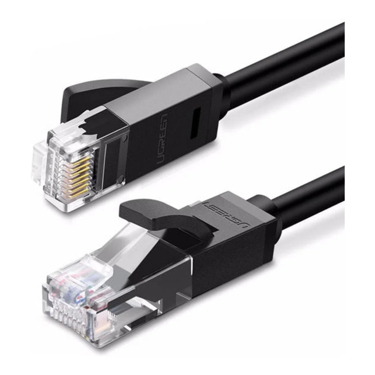 Ugreen 1m CAT6 Ethernet Round LAN Cable Black 20159 - Image 2