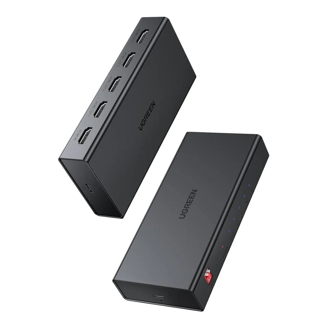 Ugreen 1x4 HDMI 4K Video Splitter Black 40202EU